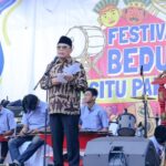 Benyamin Davnie membuka secara resmi acara Festival Bedug