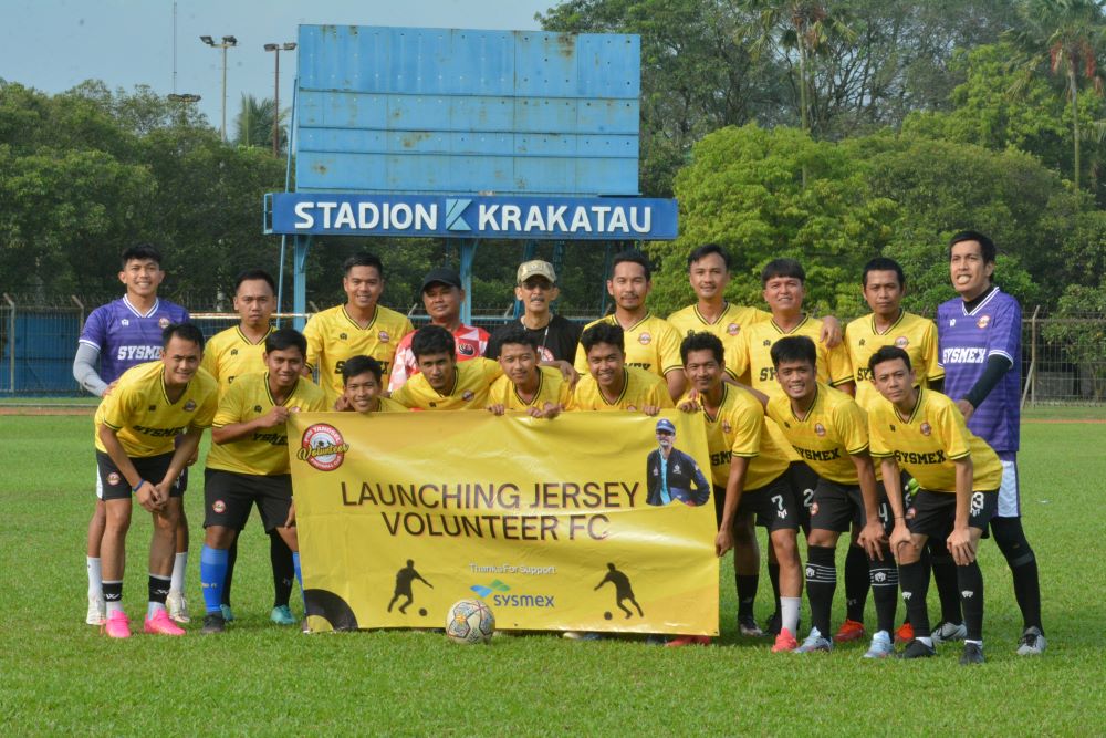 Laga Persahabatan Volunteer FC vs Krakatau Steel FC
