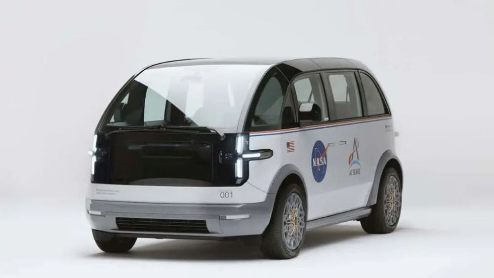 Canoo mengirimkan kendaraan minivan listrik ke NASA