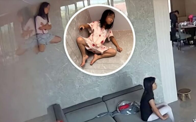 Bocah 8 Tahun Asal China Bisa Menempel di Dinding