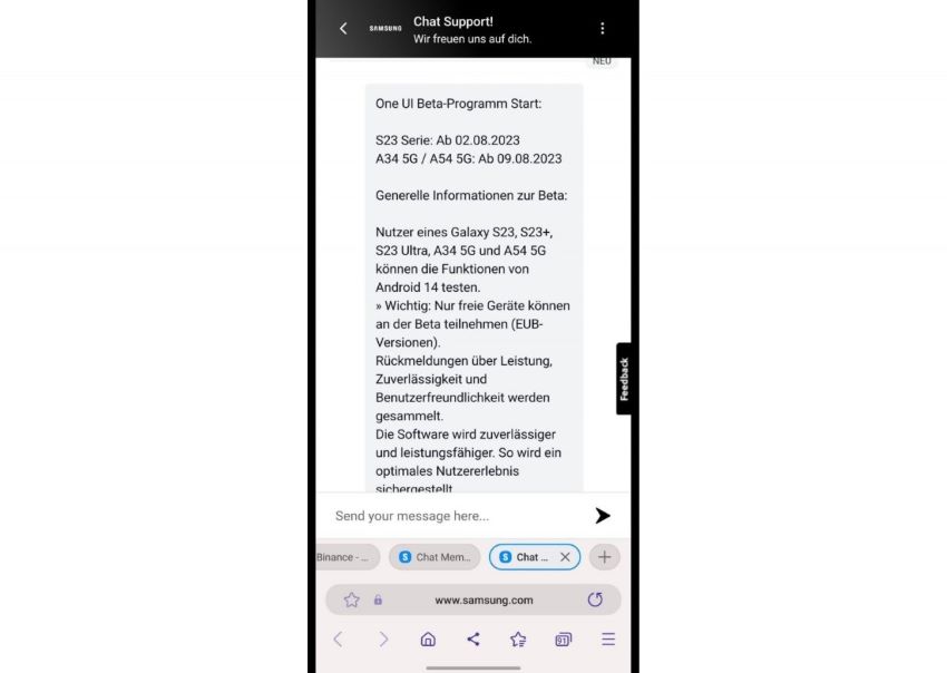 Samsung One UI 6.0 Beta Berbasis Android 14 Dirilis 2 Agustus