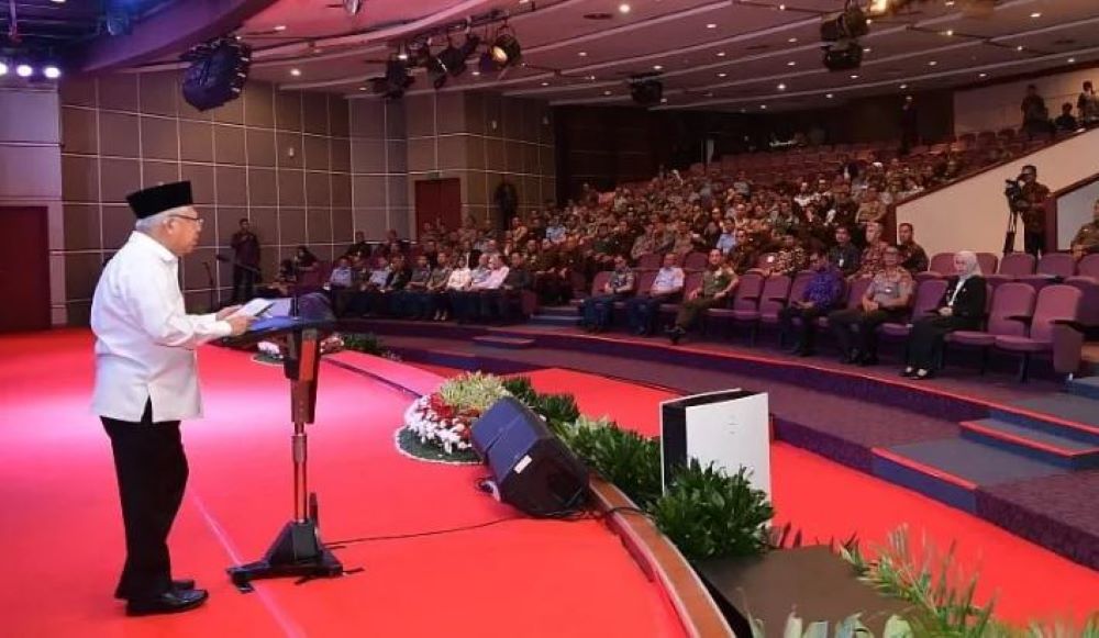 Wapres Ingatkan TNI-Polri Sigap Jaga Potensi Kerawanan Keamanan Jelang Pemilu 2024