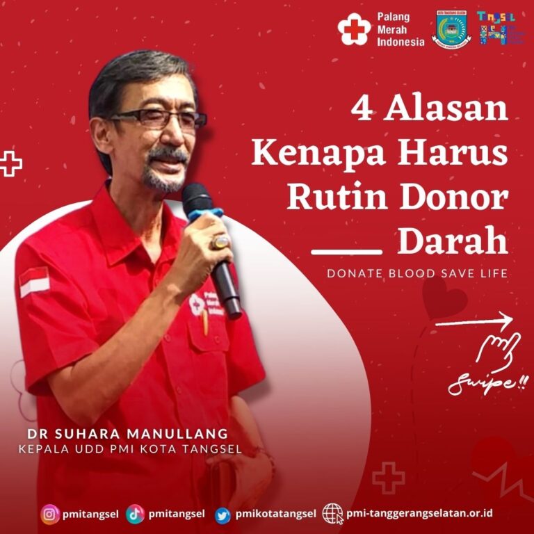 Alasan kenapa harus rutin donor darah