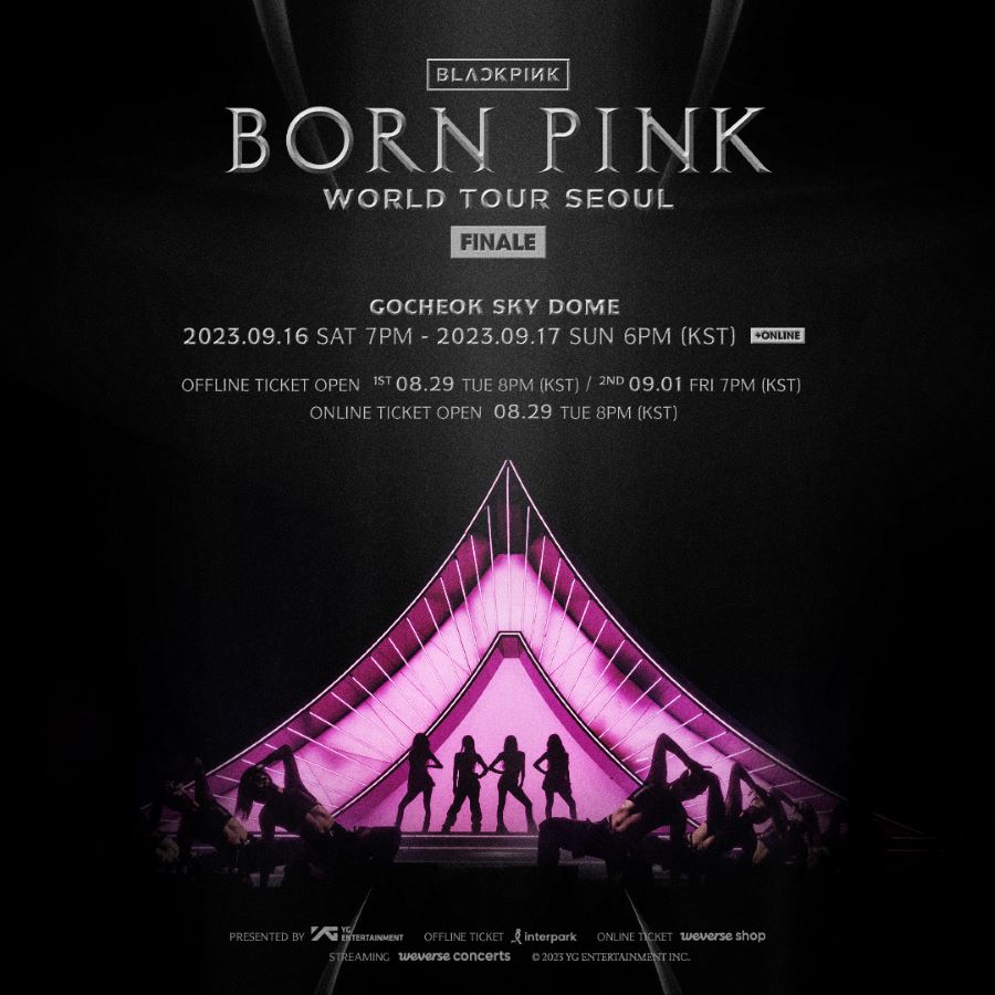 Final Tur 'BORN PINK', BLACKPINK Jadi Artis Wanita K-Pop Pertama yang Konser di Gocheok Sky Dome 