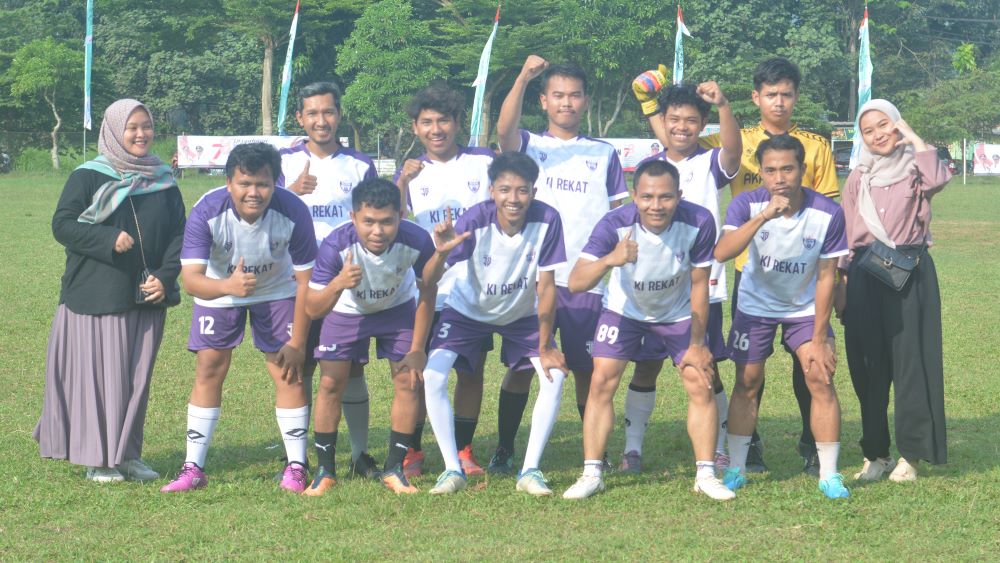 Volunteer FC PMI Tangsel Gelar Laga Persahabatan dengan PMI Kabupaten Tangerang