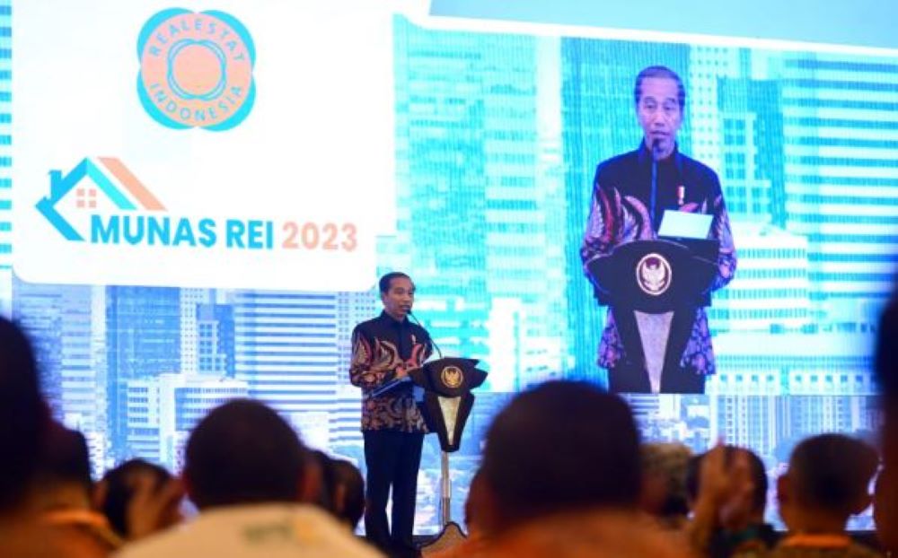 Jokowi Minta REI Bantu Rakyat Kecil Miliki Rumah Layak Huni