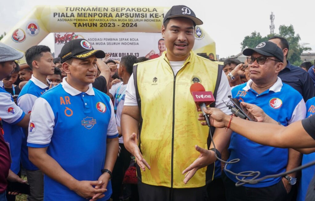 Pembinaan Pemain Muda, Dito Ariotedjo Sambut Baik Turnamen Sepak Bola U-13 Piala Menpora yang Digelar Apsumsi