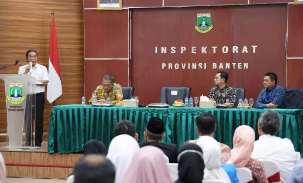 Pj Gubernur Banten Al Muktabar Buka Sosialisasi Antikorupsi Bagi Masyarakat Umum