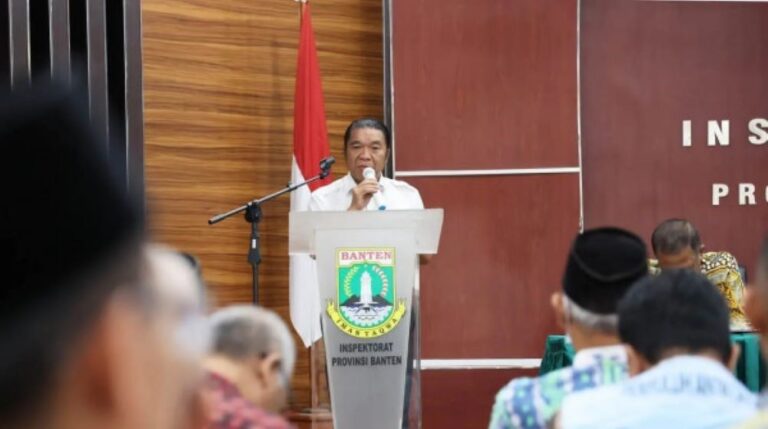 Pj Gubernur Banten Al Muktabar Buka Sosialisasi Antikorupsi Bagi Masyarakat Umum