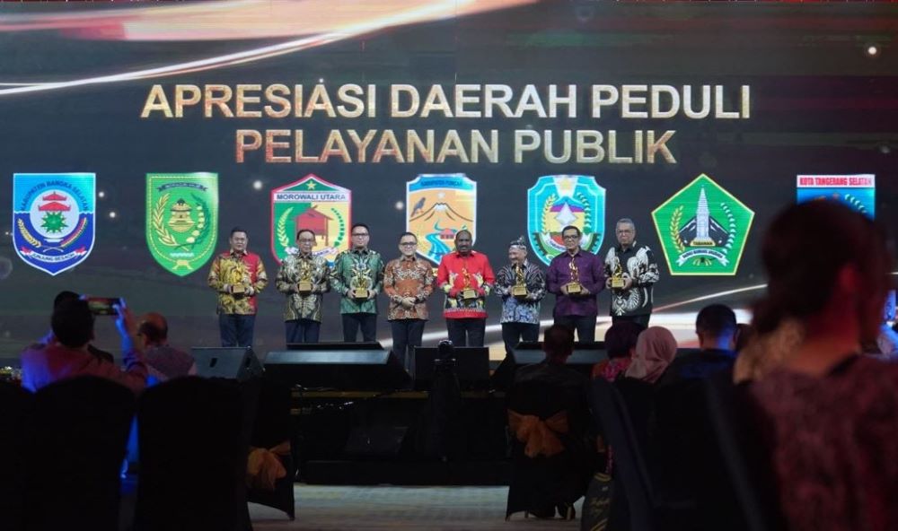 Tangerang Selatan Raih Penghargaan Peduli Pelayanan Publik