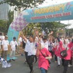 Pemkot Tangsel Gelar Car Free Day yang Dimeriahkan Manakala Angklung