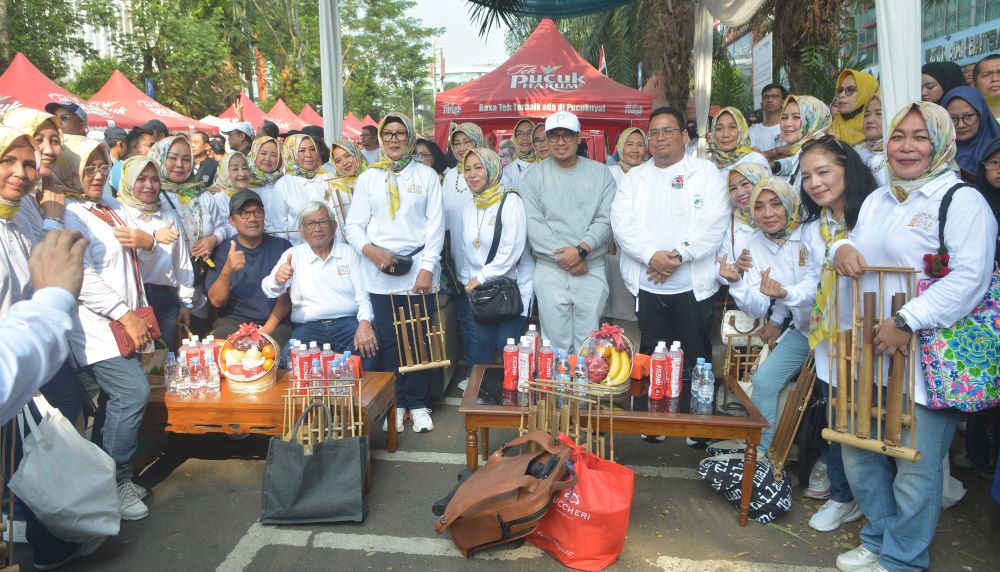 Pemkot Tangsel Gelar Car Free Day yang Dimeriahkan Manakala Angklung