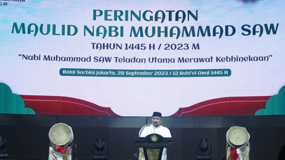 Menag Sebut Kemuliaan Akhlak, Kunci Rasulullah Rawat Kebhinekaan