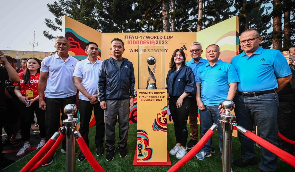 Trophy Experience Piala Dunia U-17 Disambut Meriah Warga Bandung