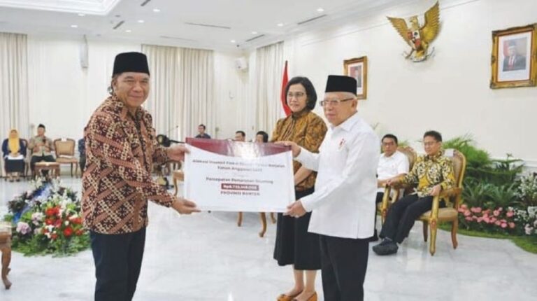 Pemprov Banten Raih Insentif Fiskal Rp5,7 Miliar Karena Berhasil Tekan Stunting