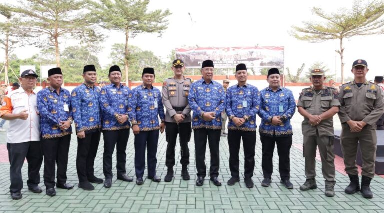 Benyamin Davnie Hadiri Apel Gelar Pasukan Operasi Mantap Brata 2023-2024