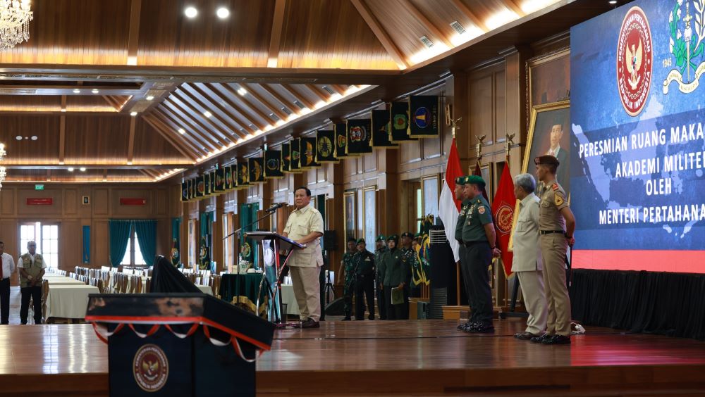 Prabowo Ungkap Makna Ruang Makan di Akmil