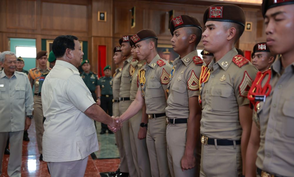 Prabowo Ungkap Makna Ruang Makan di Akmil