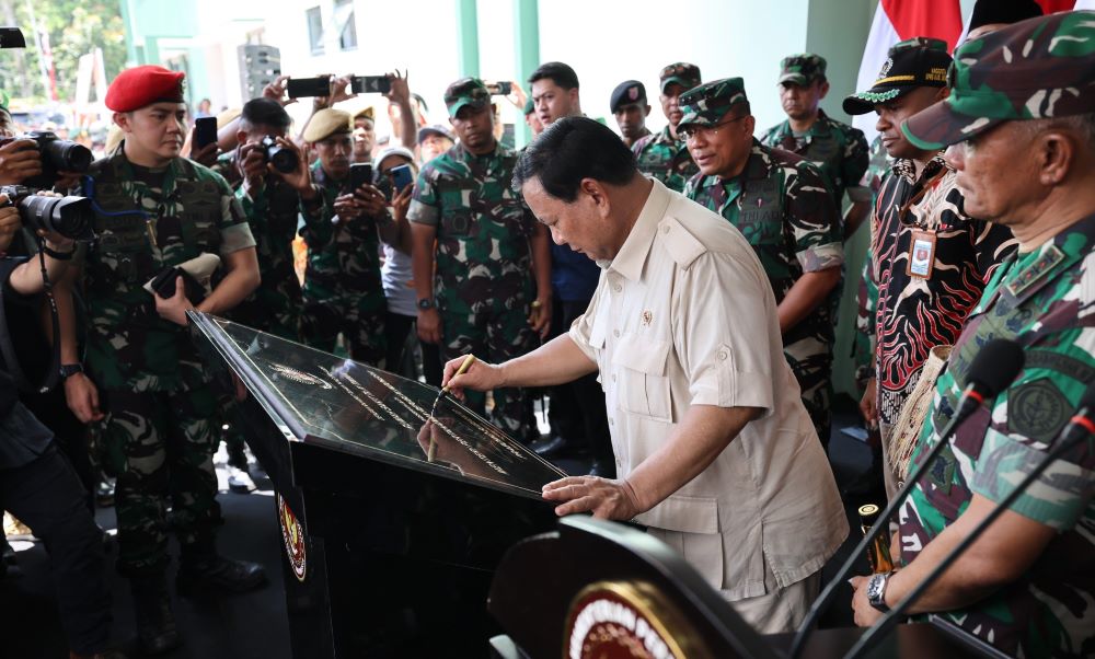 Prabowo Ingin Setiap Kabupaten di Indonesia Punya Rumah Sakit TNI Modern