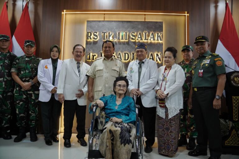 Prabowo Subianto Resmikan RS Tingkat III dr. H. Sadjiman Bogor