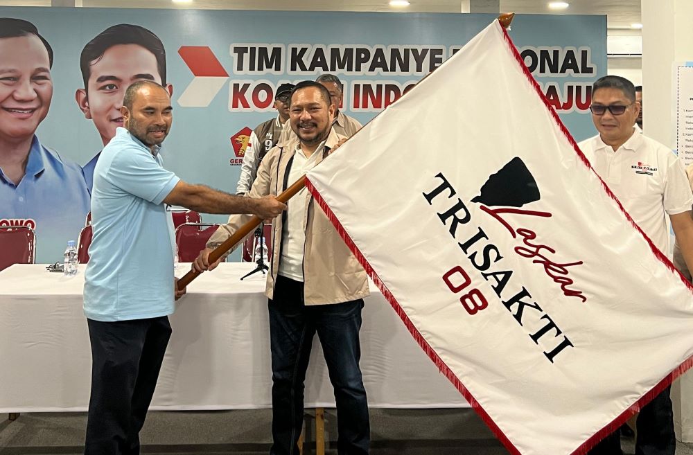 Para Aktivis 98, Alumni, Mahasiswa Deklarasi Dukung Prabowo-Gibran 'Gruduk Deklarasi Laskar Trisakti 08'