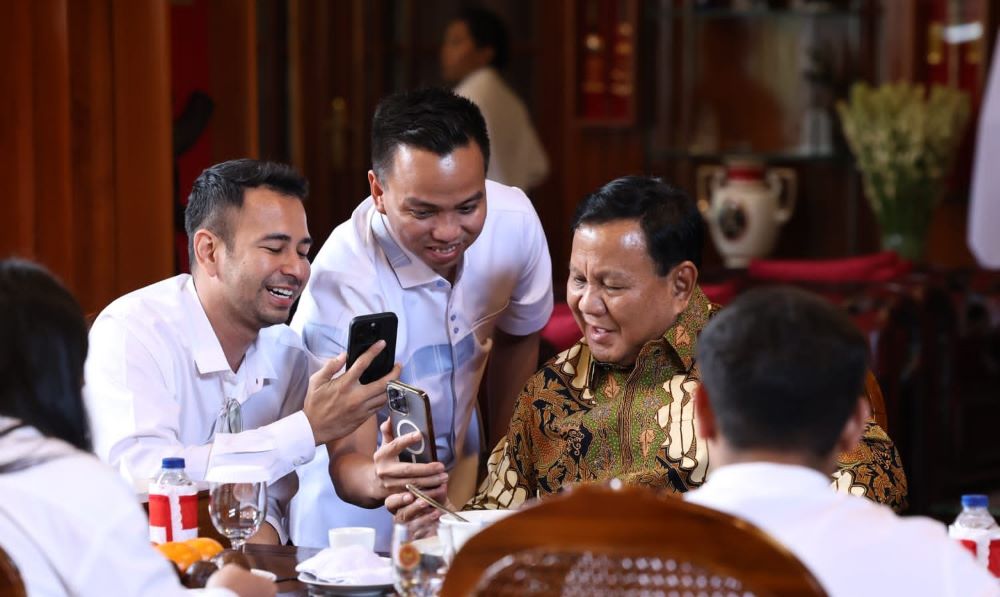Prabowo Dikunjungi Cipung dan Raffi Nagita ke Kemhan: Double Gemoy