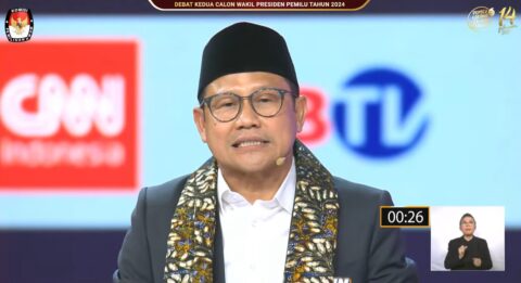 Cak Imin Gaungkan 'Slepetnomic' Saat Closing Statement Debat Cawapres: Pembangunan Pakai Hati, Pakai Otak!