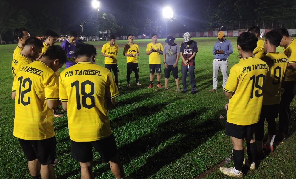Perkuat Silaturahmi, Volunteer FC PMI Tangsel Kalahkan PMI Kabupaten Tangerang 9-1 dalam Laga Persahabatan