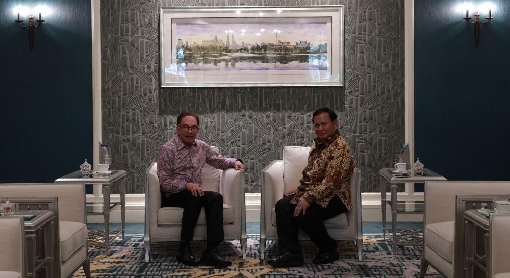 Prabowo Temui Anwar Ibrahim, Tekankan Persahabatan RI dan Malaysia