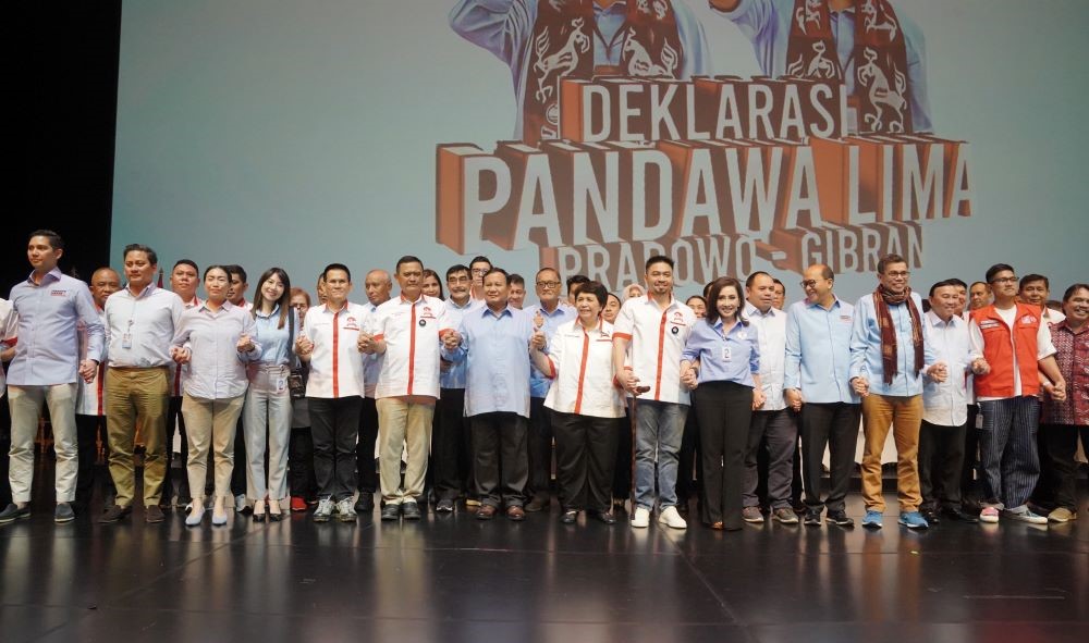 Dapat Dukungan dari Pandawa Lima, Prabowo: Ksatria, Tak Seperti Kurawa Selalu Marah-marah
