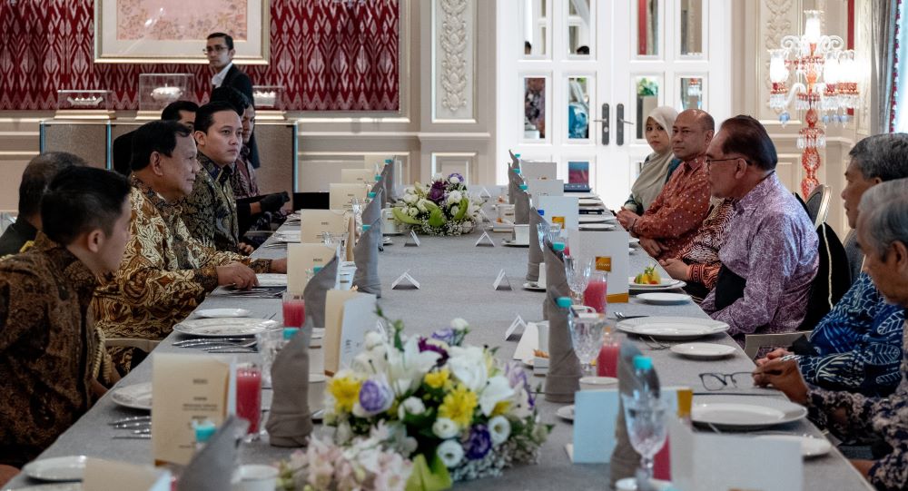 Prabowo Temui Anwar Ibrahim, Tekankan Persahabatan RI dan Malaysia