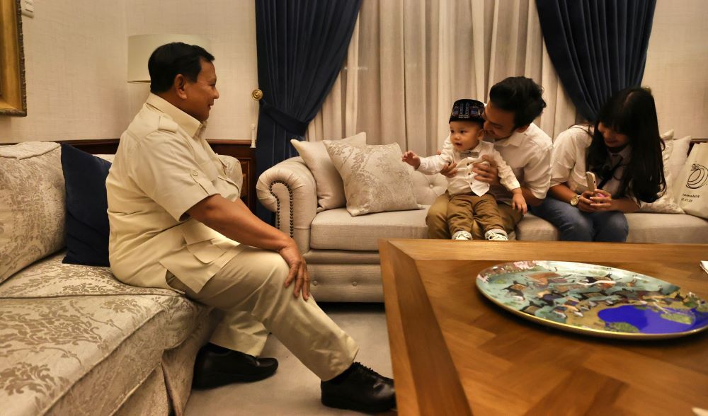 Prabowo Akhirnya Bertemu Anak Jenius Kenneth Matthew: Semoga Kelak Harumkan Nama Indonesia