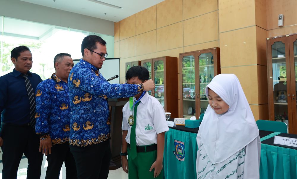 Wakil Wali Kota Pilar Saga Berikan Dukungan dan Motivasi Peserta Olimpiade Matematika Tingkat Asia