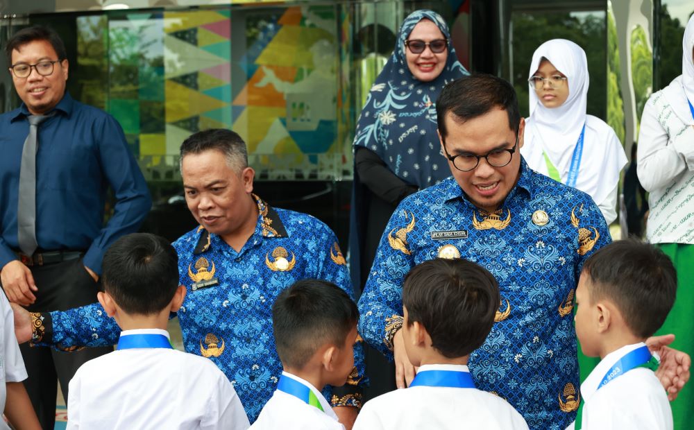 Wakil Wali Kota Pilar Saga Berikan Dukungan dan Motivasi Peserta Olimpiade Matematika Tingkat Asia