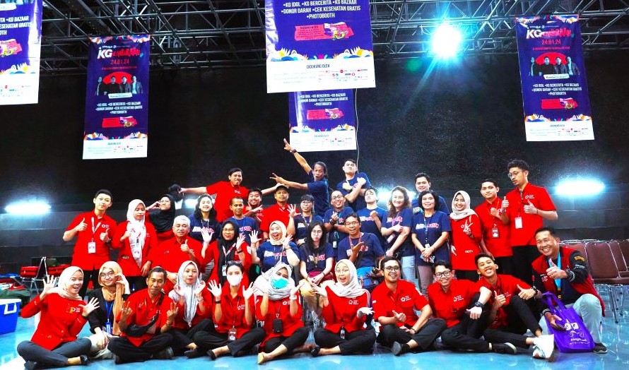 PMI Kota Tangsel Meriahkan Acara Puncak "Syukuran Kompas Gramedia 2024"