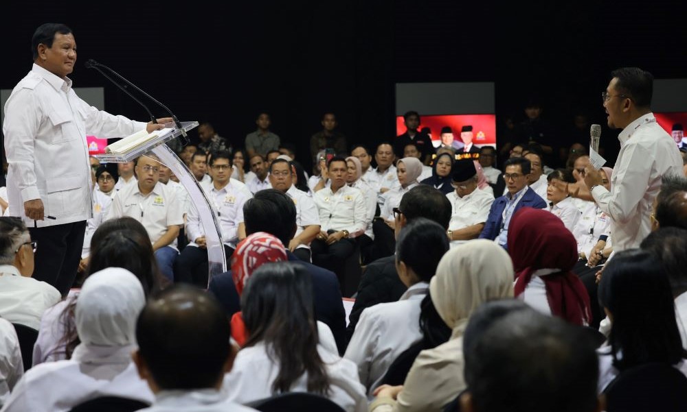 Prabowo: Pengusaha Cari Untung, Tapi Petani, Buruh, Rakyat Juga Harus Untung