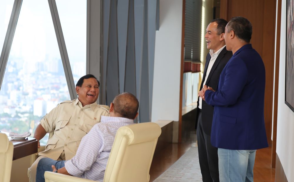 Momen Akrab Pertemuan Prabowo dan Aburizal Bakrie