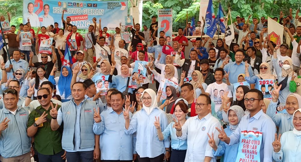 Tim Pemenangan di Tangsel Diminta Sosialisasikan Prabowo-Gibran hingga Akar Rumput, Airin Rachmi Diany: Insya Allah Menang Satu Putaran!