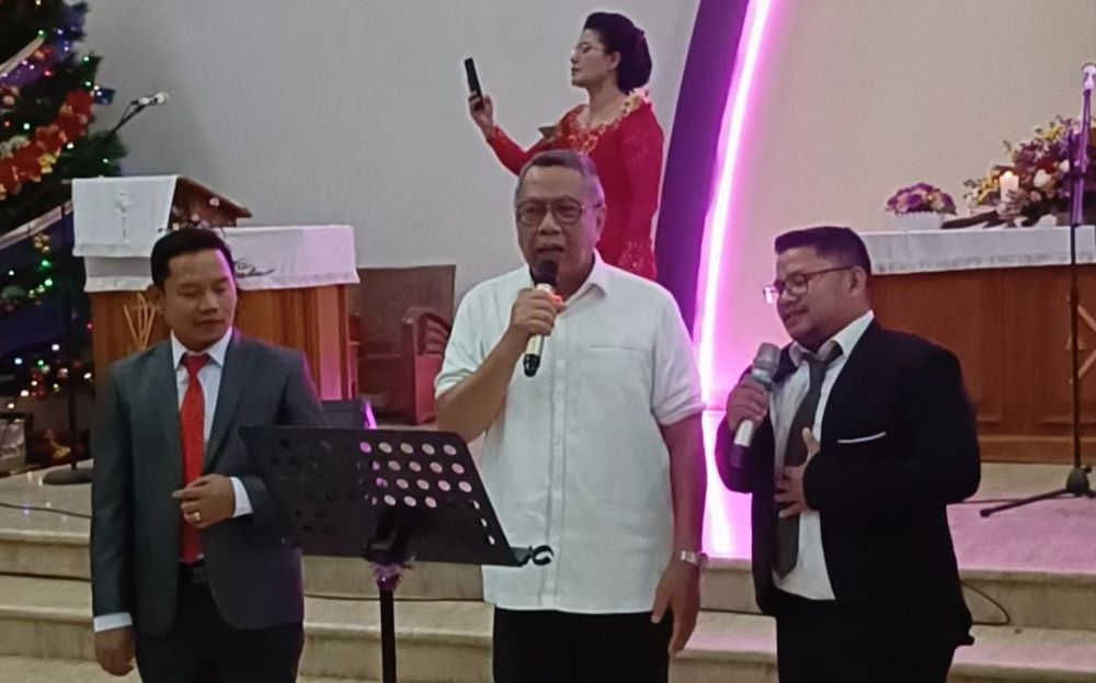 Hadiri Perayaan Natal PGIS Tangsel, Wali Kota Benyamin Davnie: Momen yang Mengingatkan Pentingnya Toleransi dan Kebersamaan