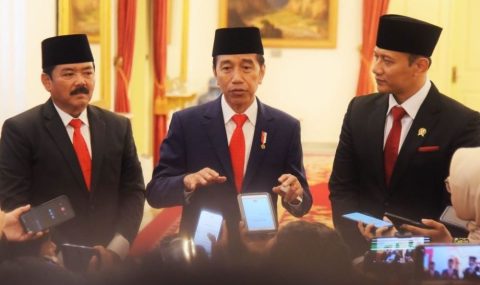 Resmi, Jokowi Lantik AHY Jadi Menteri ATR/BPN, Hadi Gantikan Mahfud