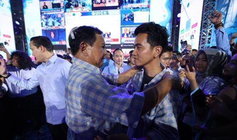 Prabowo Usai Unggul di Quick Count: Kami akan Rangkul Semua Unsur dan Kekuatan