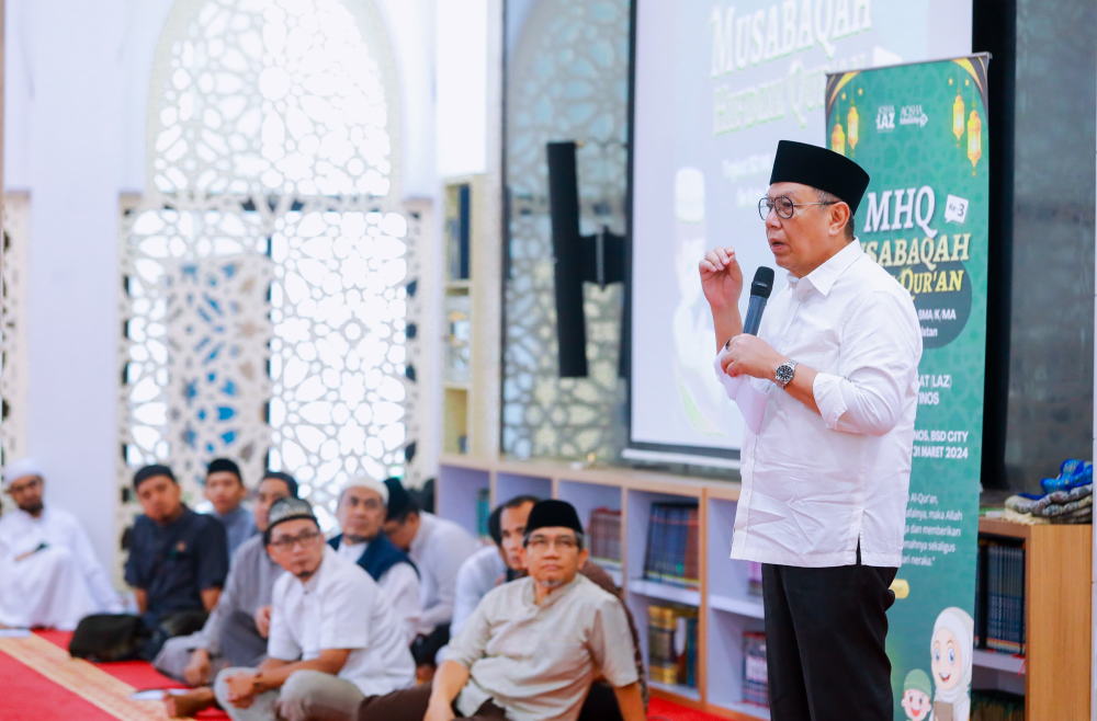 Cetak Generasi Qurani di Tangsel, Wali Kota Benyamin Davnie Dukung Gelaran Musabaqoh Hifdzil Qur'an