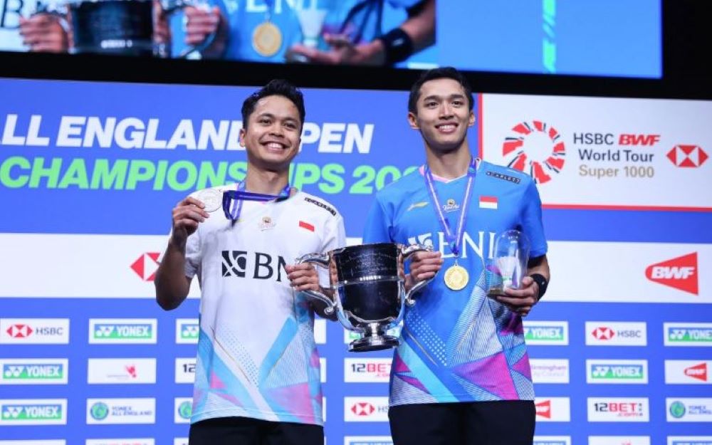 Jonatan dan Fajar/Rian Kampiun All England 2024, Jokowi: Terima Kasih Telah Membanggakan Kita Semua dan Indonesia!