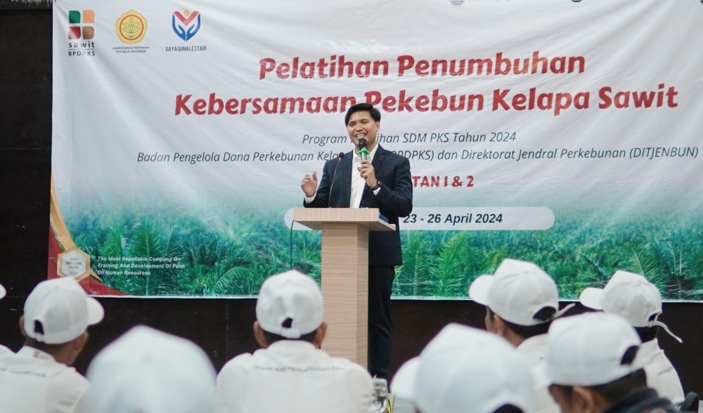 BPDPKS dan DITJENBUN Dukung Pelatihan Penumbuhan Kebersamaan Pekebun 120 Petani Kabupaten Paser Bersama PT Daya Guna Lestari