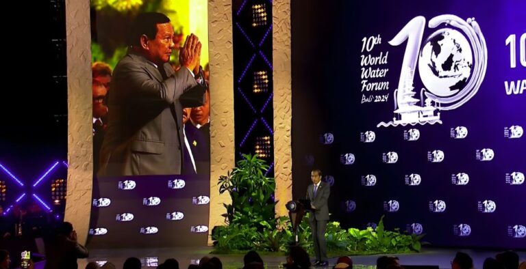 Di Hadapan Delegasi "10th World Water Forum 2024" Bali, Jokowi Perkenalkan Prabowo sebagai Presiden Terpilih 2024