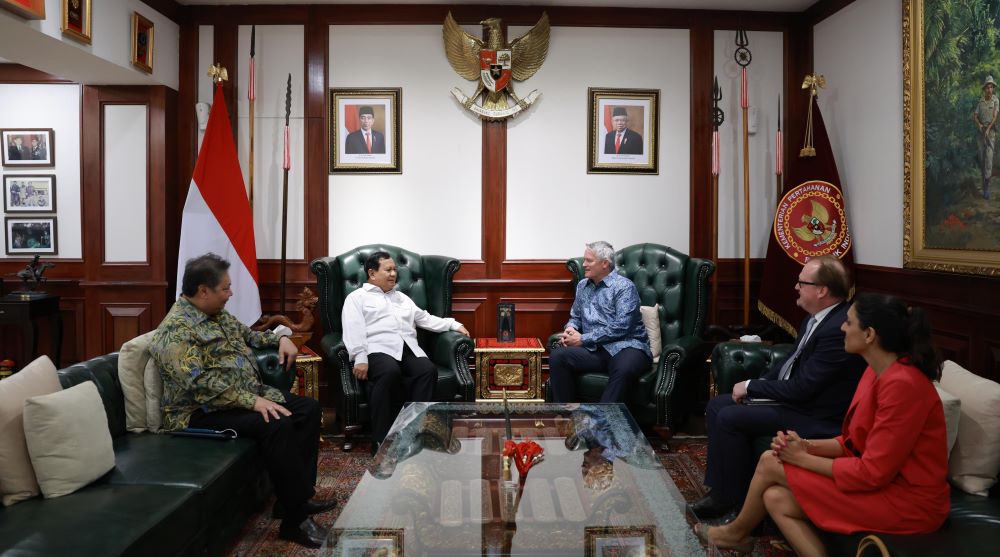 Prabowo Terima Kunjungan Airlangga dan Sekjen OECD, Update Proses Keanggotaan Penuh Indonesia