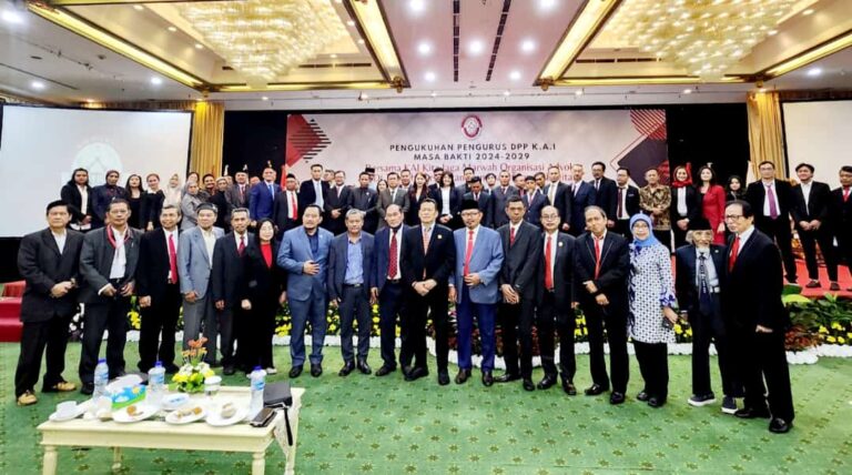 Pengukuhan Pengurus DPP KAI 2024-2029 (foto Humas DPP KAI)